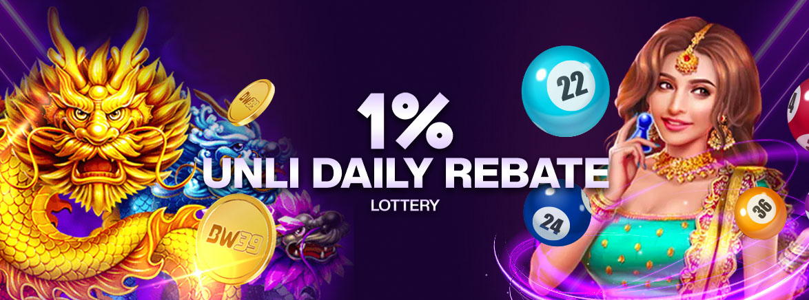 1% Unli Daily Rebate Lottery