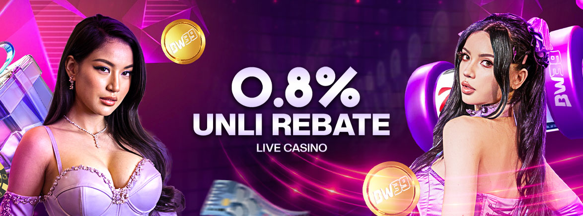 0.8% Unli Daily Rebate Live Casino