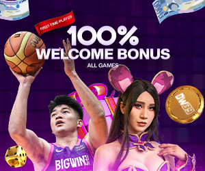 First-time players 100% Welcome Bonus All Games