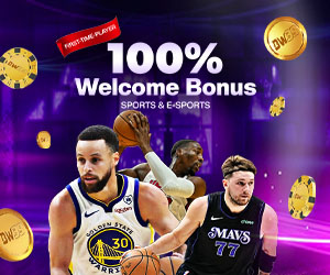 First-time Players 100% Welcome Bonus SPORTS & E-SPORTS